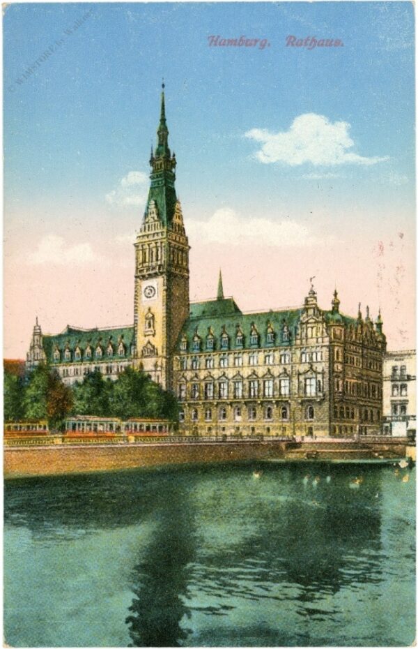 hamburg, rathaus