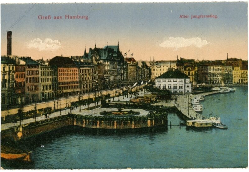 hamburg, alter jungfernsteig