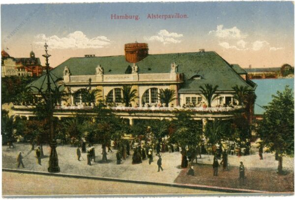 hamburg, alsterpavillon
