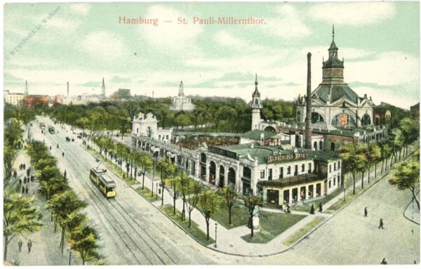 hamburg, st. pauli, millernthor
