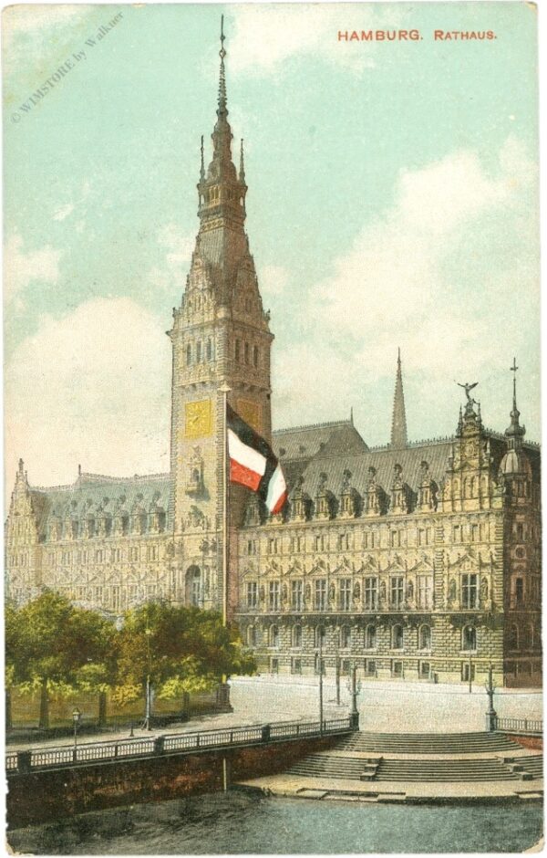 hamburg, rathaus