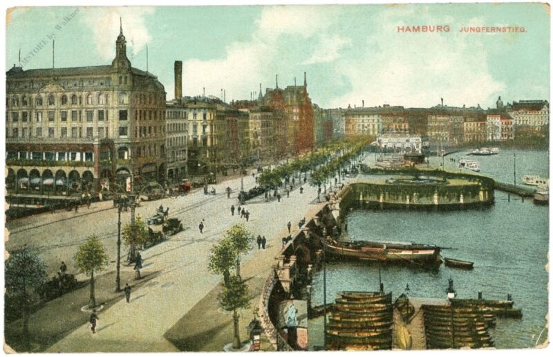 hamburg, jungfernstieg