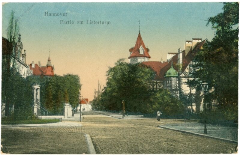 hannover, partie am listerturm hannover, partie am listerturm