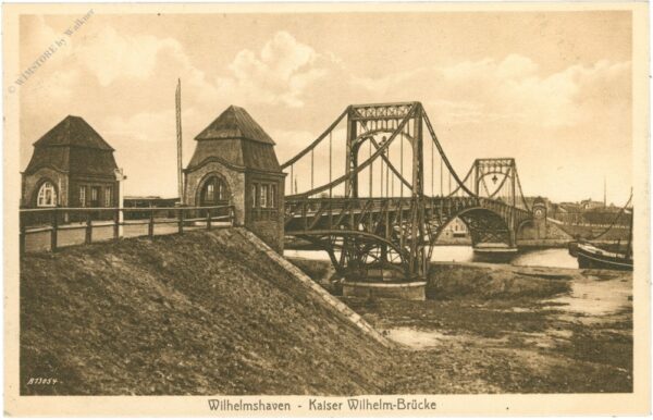 wilhelmshaven, kaiser wilhelm brücke