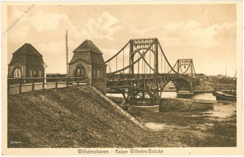 wilhelmshaven, kaiser wilhelm brücke