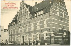 wilhelmshaven, gebäude der königl. polizeiverwaltung