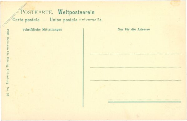 wilhelmshaven, gebäude der königl. polizeiverwaltung