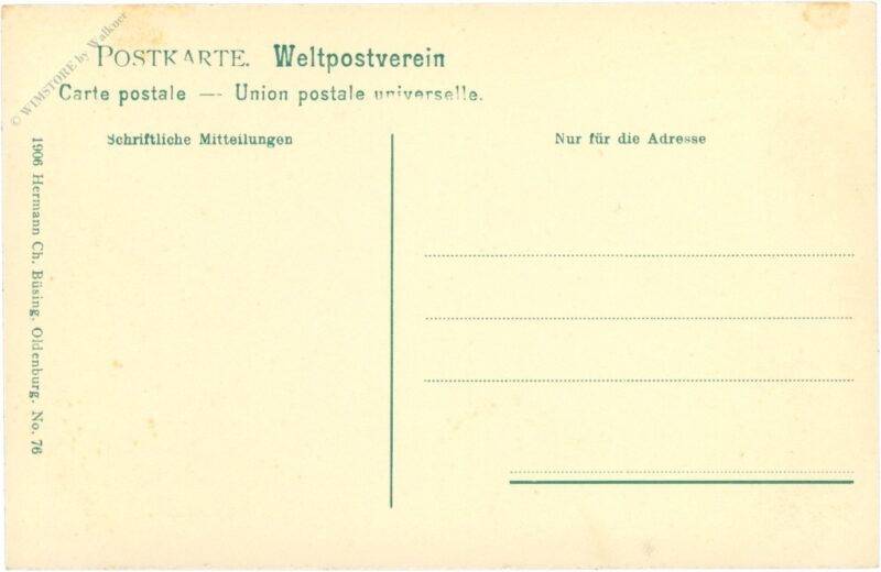 wilhelmshaven, gebäude der königl. polizeiverwaltung