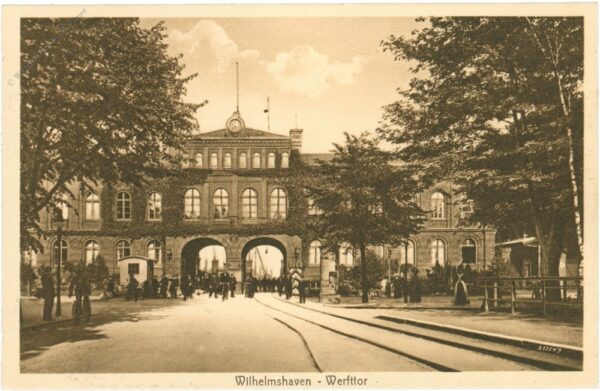 wilhelmshaven, werfttor