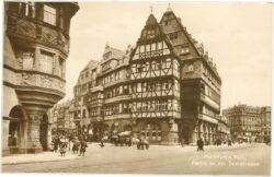 frankfurt am main, partie an der domstrasse