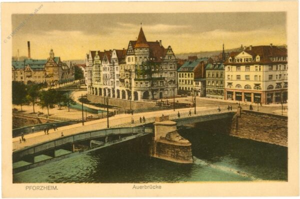 pforzheim, auerbrücke
