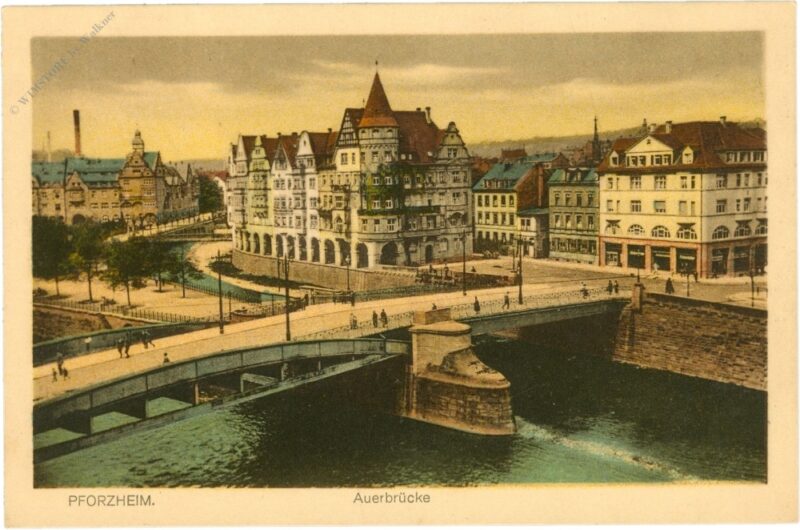 pforzheim, auerbrücke pforzheim, auerbrücke