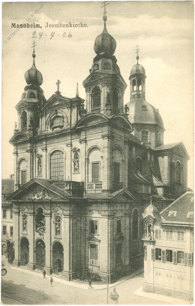 mannheim, jesuitenkirche mannheim, jesuitenkirche