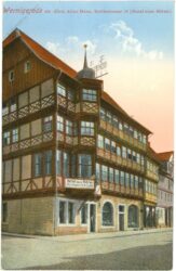 wernigerode am harz, altes haus, breite strasse 78 (hotel zum bären)