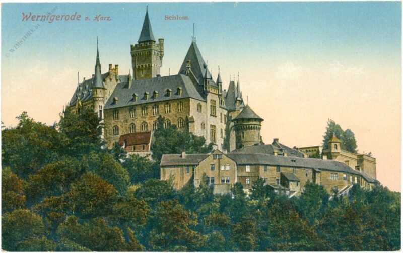 wernigerode am harz, schloss wernigerode am harz, schloss