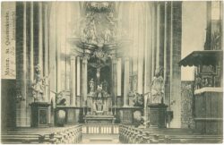 mainz, st. quintinskirche, innenansicht