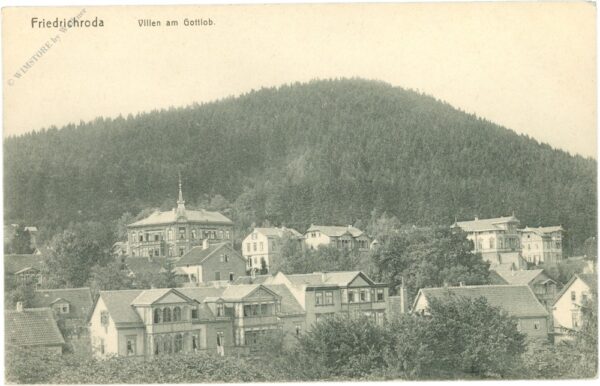 friedrichroda, villan am gottlob