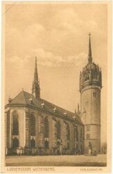 lutherstadt wittenberg, schlosskirche