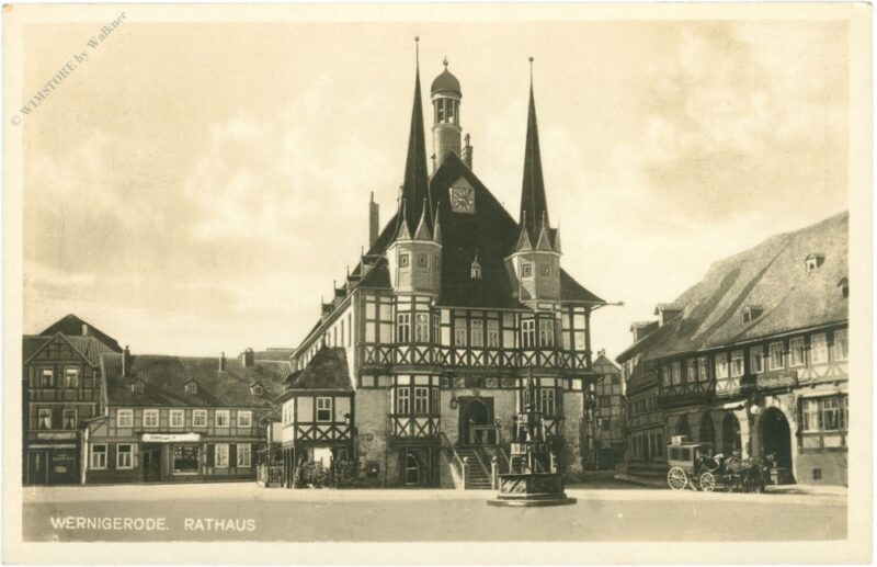wernigerode, rathaus wernigerode, rathaus