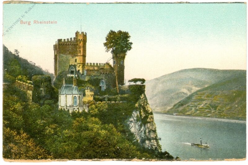 trechtingshausen, burg rheinstein
