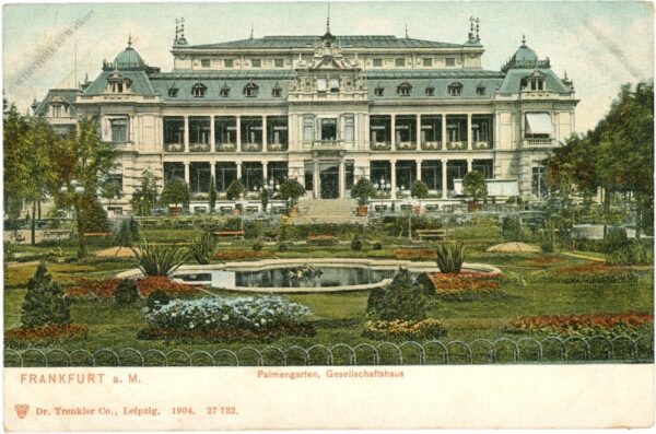 frankfurt am main, palmengarten, gesellschaftshaus