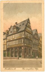 frankfurt am main, haus zur goldenen wage