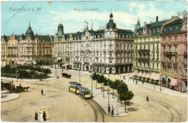 frankfurt am main, bahnhofsplatz