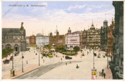 frankfurt am main, bahnhofsplatz