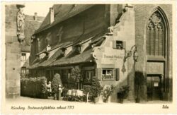 nürnberg, bratwurstglöcklein erbaut 1313
