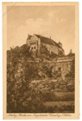 nürnberg, brücke zum tiergärtnertor, kaiserburg v. westen