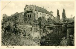 nürnberg, burg von westen