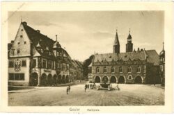 goslar, marktplatz