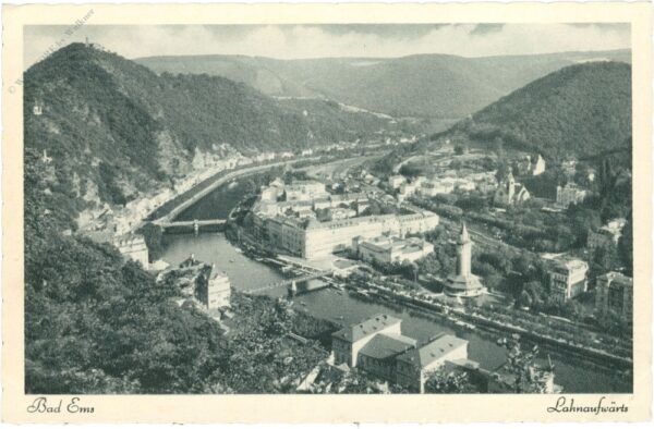bad ems, lahnaufwärts