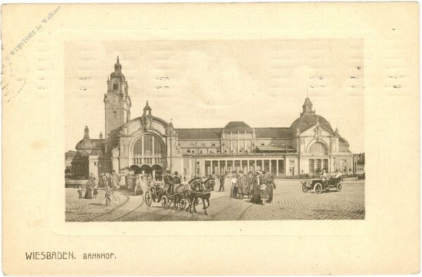 wiesbaden, bahnhof wiesbaden, bahnhof