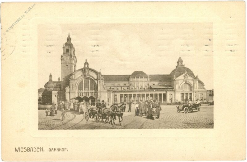 wiesbaden, bahnhof wiesbaden, bahnhof