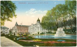 wiesbaden, bowlinggreen und hotel nassau