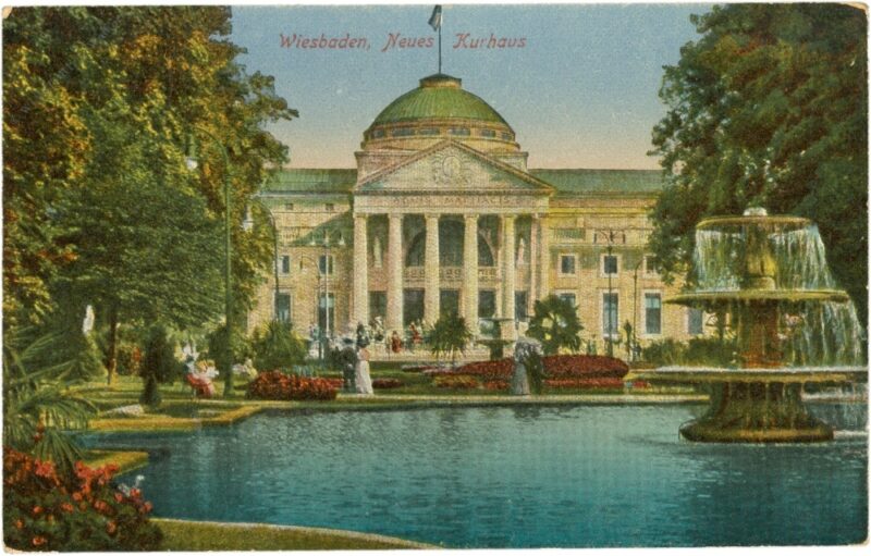 wiesbaden, neues kurhaus wiesbaden, neues kurhaus