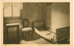 weimar, goethes gartenhaus, schlafzimmer