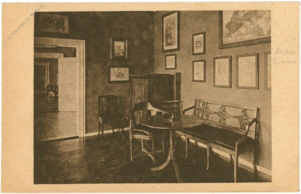 weimar, goethehaus, deckenzimmer