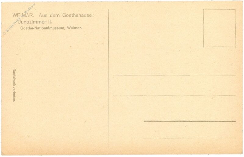 weimar, goethehaus, junozimmer ii