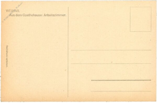 weimar, goethehaus, arbeitszimmer