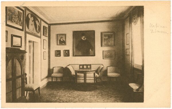 weimar, goethehaus, urbinozimmer