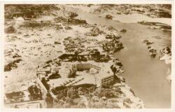 asswan, luftbild vom cataract hotel