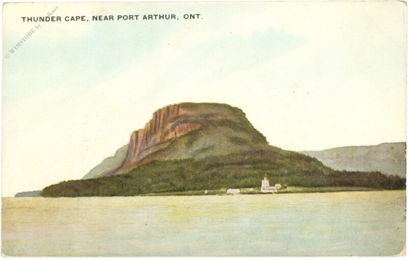 ontario, thunder cape near port arthur