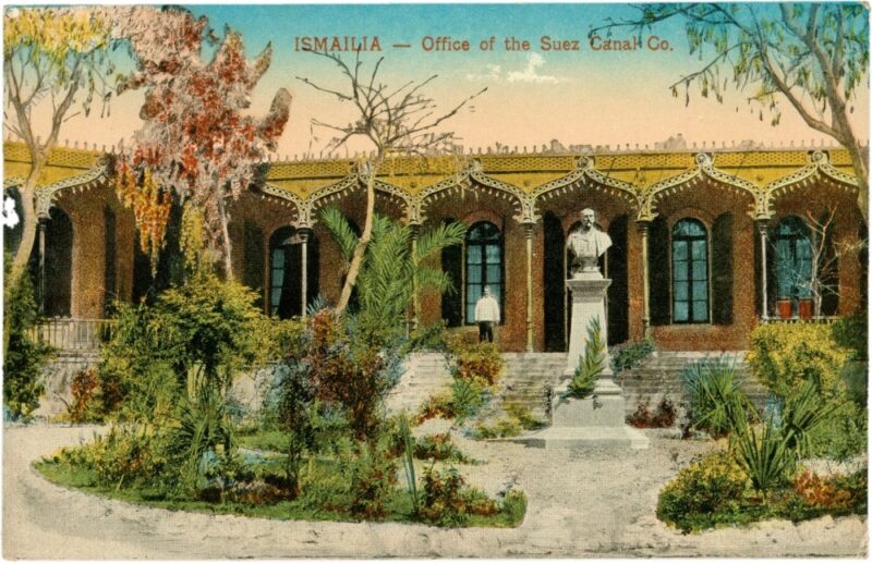 ismailia, office of the suez canal co. ismailia, office of the suez canal co.