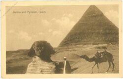 cairo, sphinx und pyramide