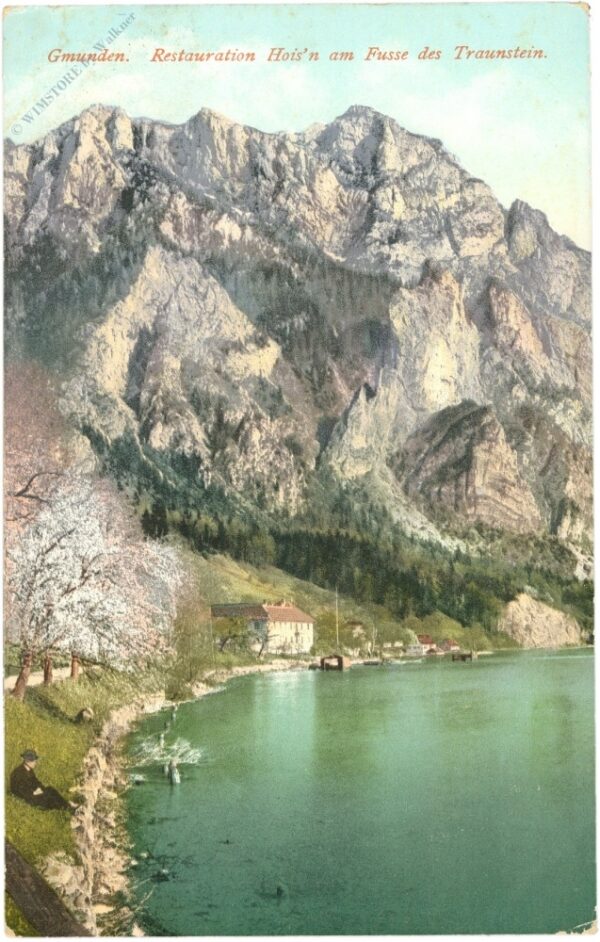 gmunden, restauration hois'n am fusse des traunsteins