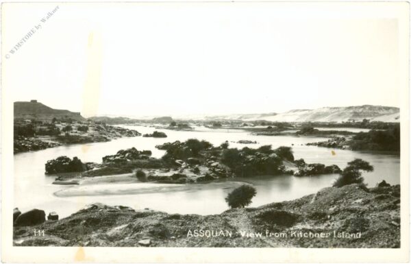 assouan, view from kitchner island