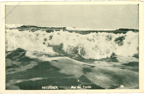 necochea, mar del fondo