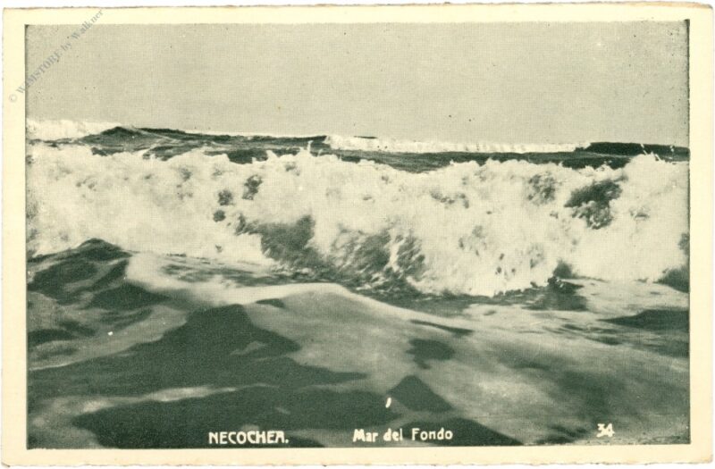 necochea, mar del fondo